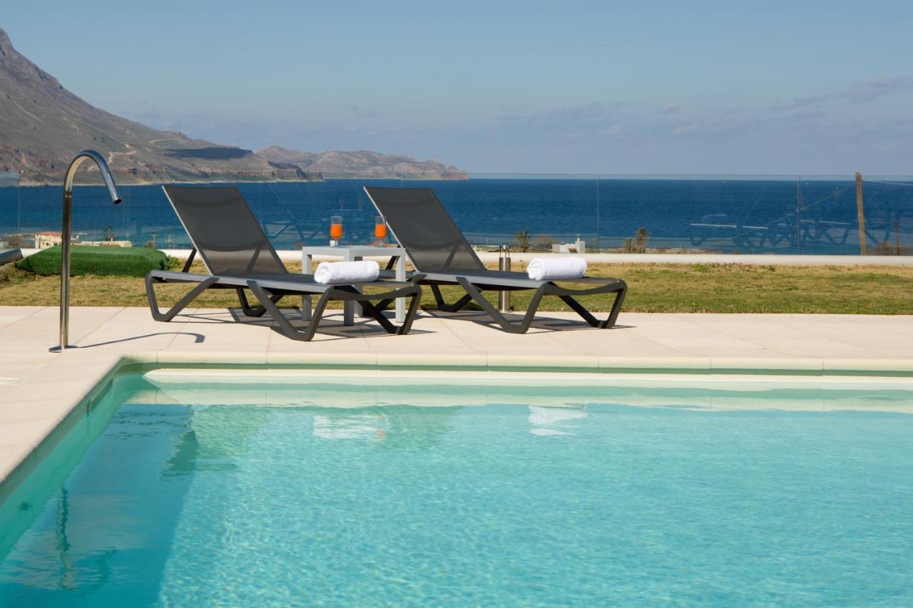 Larimar Luxury Sea View Villa Kíssamos Buitenkant foto