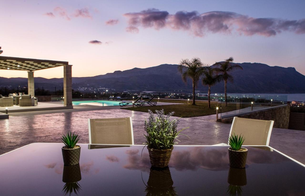 Larimar Luxury Sea View Villa Kíssamos Buitenkant foto