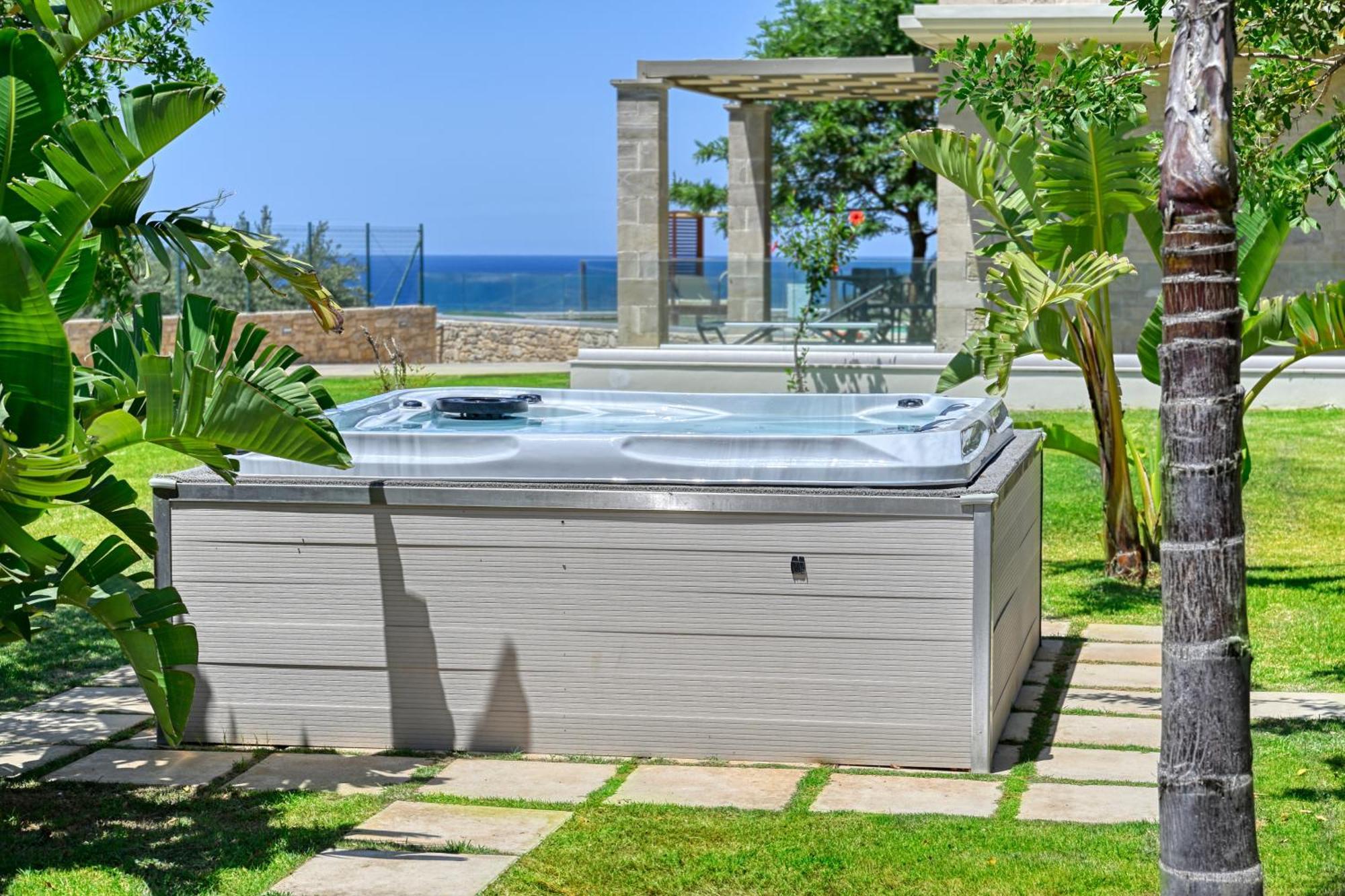 Larimar Luxury Sea View Villa Kíssamos Buitenkant foto